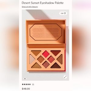 NIB Athr Beauty Desert Sunset Palette